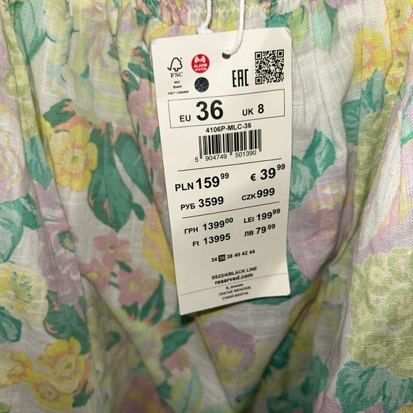 Reserved Mini Floral Dress BNWT - Picture 5 of 5